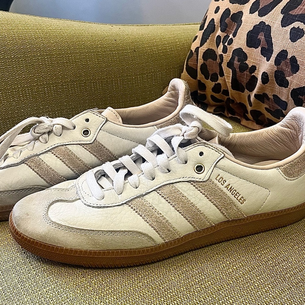 Adidas LAFC Los Angeles Football Club Linen/Beige Sneakers